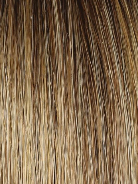 SS14/25 SHADED HONEY GINGER | Dark Blonde Evenly Blended with Medium Golden Blonde Highlights with Dark Roots