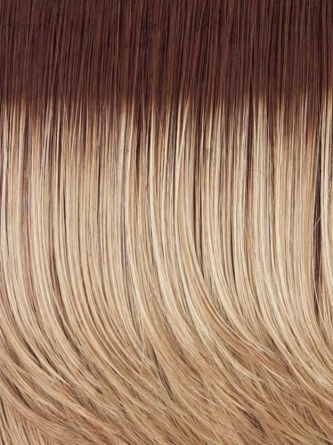 SS14/88 SHADED GOLDEN WHEAT | Dark Blonde Evenly Blended with Pale Blonde Highlights and Dark Roots