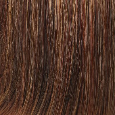 COPPER SUNSET | Chestnut Brown with Vibrant Copper Red Highlights / Subtle Auburn Tipped Ends