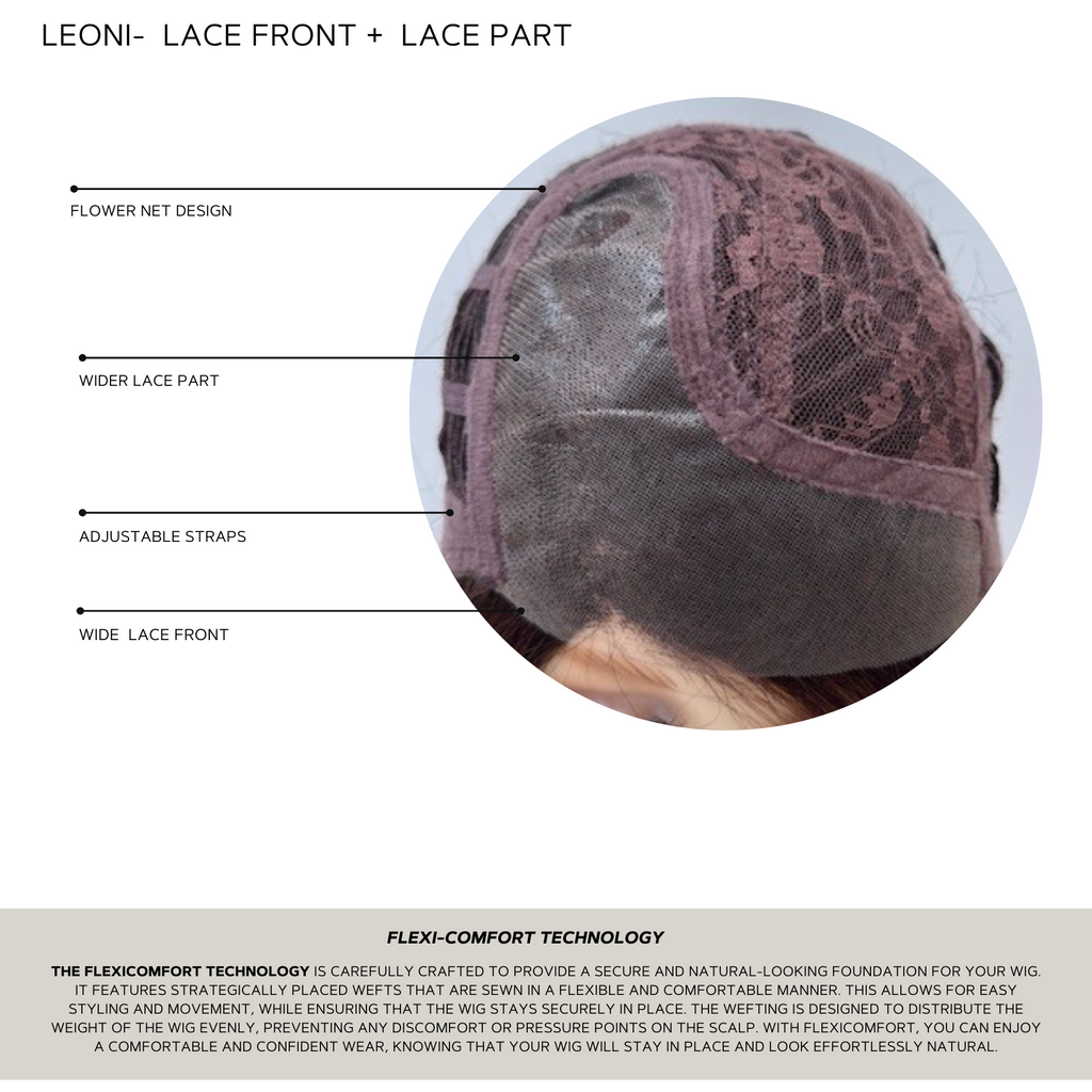 Leoni wig by Rene of Paris | Cap Construction