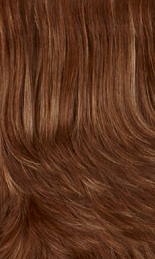 Henry Margu Wigs | 8-14H | Medium & dark brown with dark blonde & subtle auburn highlights