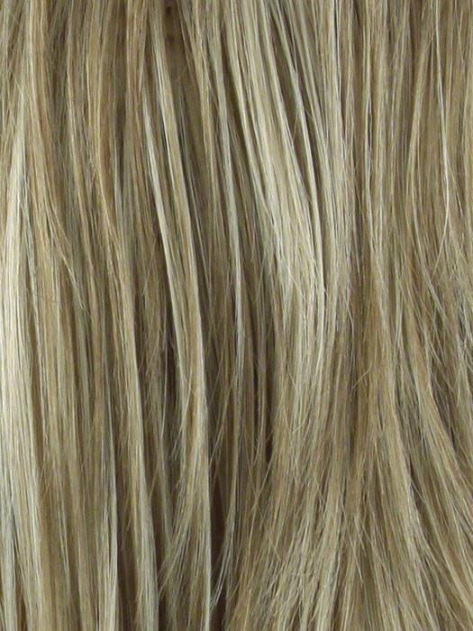 Rene of Paris Wigs | CREAMY TOFFEE R | Rooted Dark Blonde  Evenly Blended with Light Platinum Blonde and Light Honey Blonde