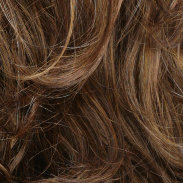 Estetica Wigs | R10/27H | Light Brown with Light Auburn Highlights