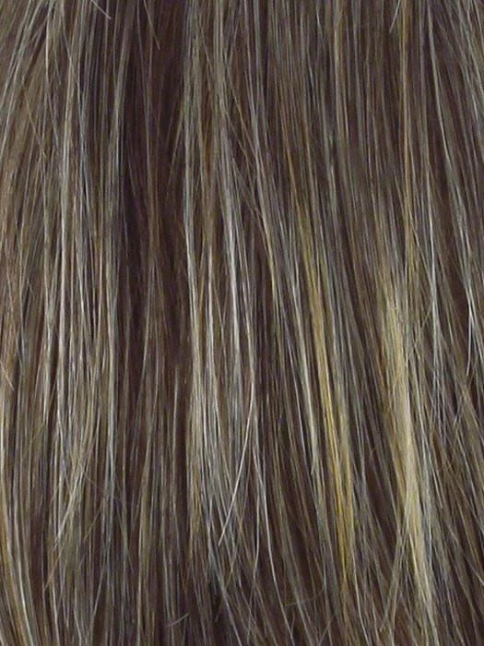 R11S+ GLAZED MOCHA | Medium Brown with Golden Blonde highlights