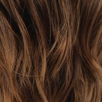 Estetica Wigs | RTH6/28 | Chestnut Brown with Subtle Auburn Highlights and Auburn Tipped Ends
