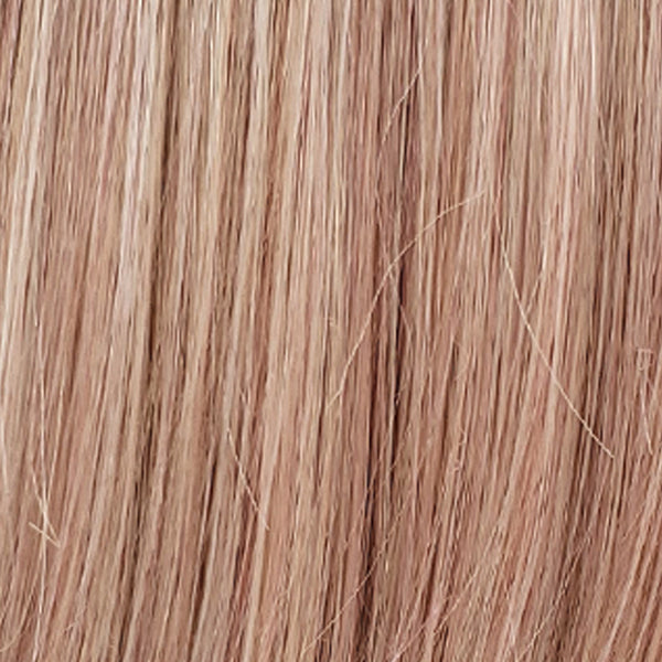 Estetica Wigs | SMOKYROSE | Platinum Blonde & Rosewood Blend with a Soft Warm Glow