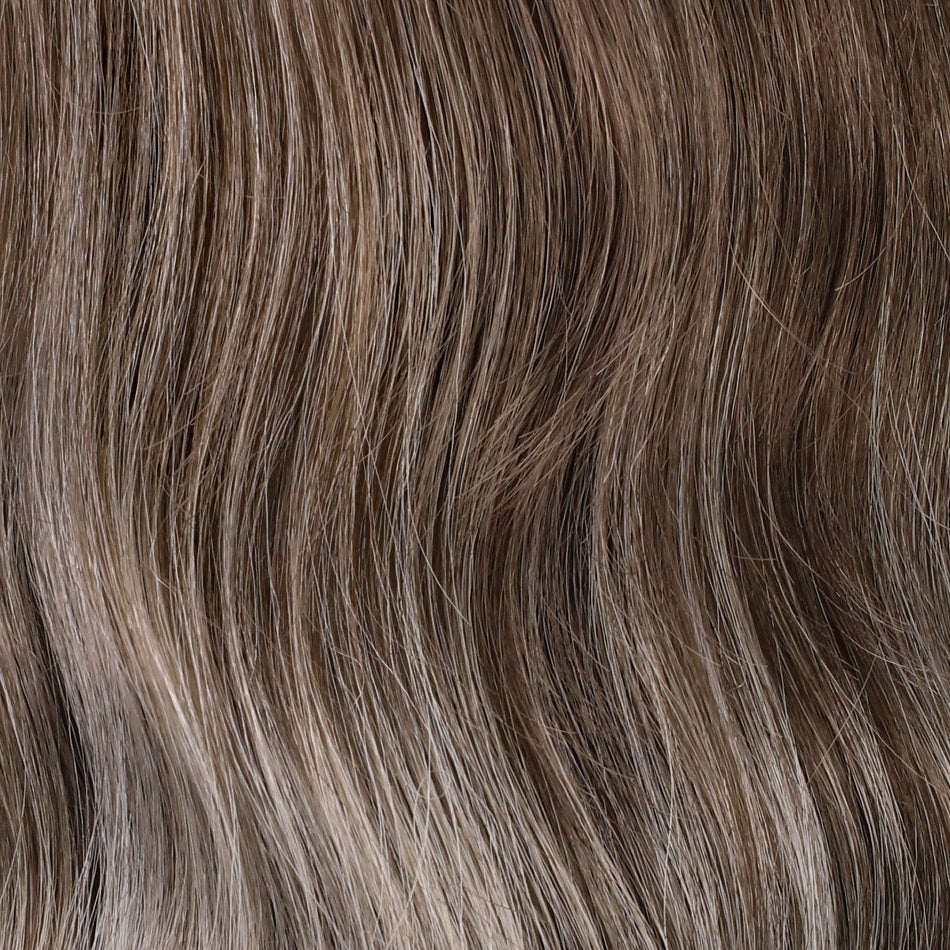 Solstice S18/60/102RO | Cool, dark roots gradually lighten to a chic shock of platinum blonde